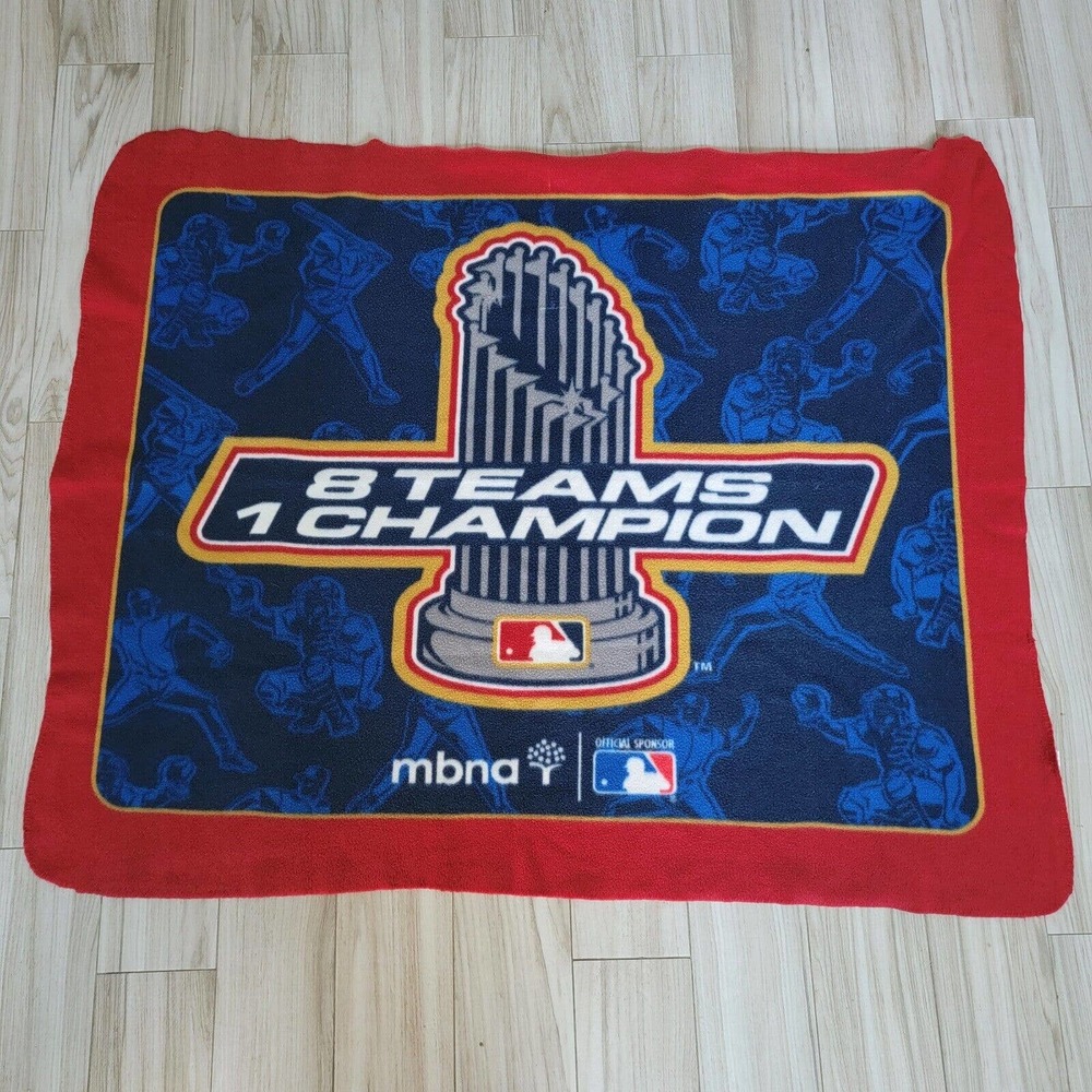 MLB Campaign Design Fleece Throw Blanket MLB Plush 55x45